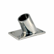 Marpac Cast Stainless Steel Rail Fitting 60 Rectangular Base 2-5/8 HW030050 MD