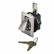 Perko 0921 DP0CHR Fig921 Flush Latch Lock w 2 keys 2-1/4X2" Boat RV Camper Cabin
