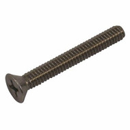 100 Marine Fasteners Phillips Oval Head Machine Screws 1/4-20x1-1/2" B-703
