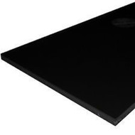 Taco Marine Lumber 1/2" Starboard 12X27" BLACK Polyboard P105012BLK27 Polimer MD
