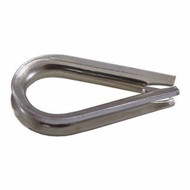 SUNCOR MARINE Standard Stainless Steel Wire Rope Thimble 1/8" S0123-0003