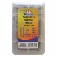 Handi-Man Marine Machine Screw Kit - Pan Head HP106 Stainless steel