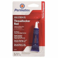 Permatex High Strength Threadlocker - Red 27100 6 ml Tube