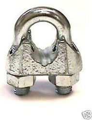 SAMCO SALES Galvanized Zinc Plated Wire Rope Clip Clamp 3/8" WRC-3/8 GLV