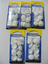 50PK Marpac 7-6050 Snap molded plastic Cap White for screw #6 #8 Boat Marine