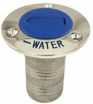 Marpac 7-1642 WATER Deck Fill w Blue Nylon Cap 1-1/2" Hose FP100080 Boat Marine