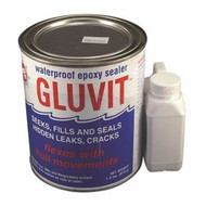 Travaco RM330K Gluvit Waterproof Epoxy Sealer QUART Boat Fiberglass Wood Steel