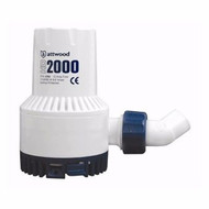 Attwood 4760-4 Heavy Duty Bilge Submer Pump 2000GPH 12V Hose1-1/8 Boat Marine MD