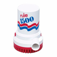 Rule Bilge Pump 1500 GPH 12 Volt Model 02 Non-Automatic Fully Submersible MD