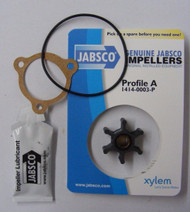 Jabsco 1414-0003-P Impeller "A" Nitrile Flexible 6 Blade For Oil Changer Marine