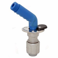 Johnson Pump JP-61121 Flush Mount Deckwash 316 Stainless Fitting Boat Marine