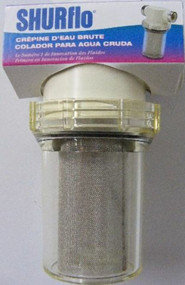 Shurflo 253-220-01 Raw Water Strainer T304 Stai Steel Mesh 3/4"NPT-F Boat Marine