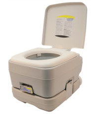 Marpac Self-Contained Portable Toilet 2.6Gal/10Lt COOL GRAY Marine RV Camper MD
