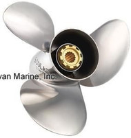Johnson Evinrude 20 to 35 HP RH Propeller SS 10-1/8x13 Solas 2231-101-13 MD