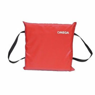 Flowt 40102 Throwable Flotation Foam Cushion Red USCG Approved IV Boat