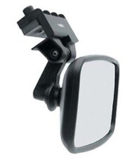 CIPA 11140 Boating Safety Mirror 4"x8" Convex Wide Black Water Skiing Marine