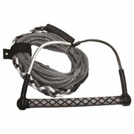 Boater Sports Wakeboard Rope color Gray/Black/White 3/8" x 65Ûª 52543 MD