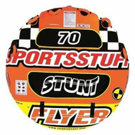 SportsStuff Tube Stunt Flyer Towable 70" for 2 riders Inflatable 53-1651