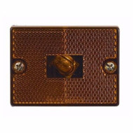 Optronics MC-36AS Marker/Clearance Amber Light With Reflex -Stud Mount Marine MD
