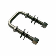 Marpac 86619 Galvanized Square U-Bolt 1/2" X 4-1/8" W X 3" L Trailer Marine