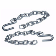 Marpac 86611 Trailer Safety Chain S-Hook Class II 3/16"x28 Links Boat Marine