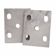Tie Down Engineering 81186 Universal Axle Tie Plate Kit - Galvanized Marine