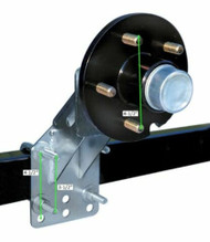 Tie Down Engineering 86079 Spare Tire Carrier w 5 Stud Hub Boat Trailer Marine