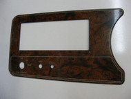 Dash Panel or Console Ignition boat blank Wood Switch Radio