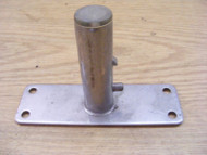 Hardware Boat Pole Seat Pedestal Base Mount Bracket 4-Pin Outboard SS 7x3-Inch