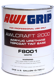 Awlgrip 5504079 Awlcraft 2000 Base WHITE Color F8001/1GLUS to Tint F8001