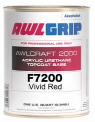 Awlgrip Awlcraft 2000 -Acrylic Urethane Topcoat Vivid Red Quart F7200/1QTUS MD