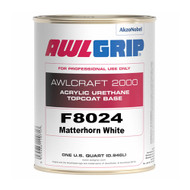 Awlgrip Awlcraft 2000 Matterhorn WHITE Quart F8024/1QTUS Boat Paint Fiberglass