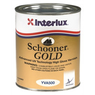 Interlux Schooner Gold Premium Varnish Paint YVA500/QT Boat Timber Teak Wood