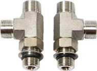 Seastar ORB Fitting-Vertical Tee 2Pack HF6006 Boat Hydraulic Steering