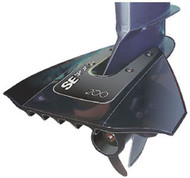 SE Sport SE200BLK Hydro Foil Black for 8-40HP Outboard Engine Stabilizer 72424