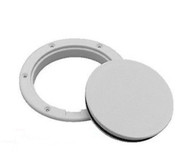 Seachoice Pry-Up Deck Plate 10" ID White 12-5/8" OD Hatch Cover 39581 Boat