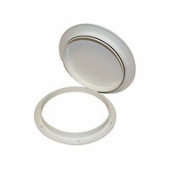 Marpac 7-0628 Pry Out Deck Plate 8"IDx10"OD Texture Lid Watertight. Boat Storage