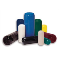 Taylor 71034 Big Inflatable Vinyl Fender 12"x34" Boat 50'-60' Black MD