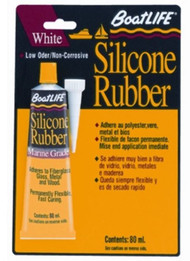 Boatlife 1142 Silicone Rubber Sealant BLACK 2.8Oz Marine Above-BelowWaterline