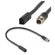 Humminbird 720074-1 Ethernet Adapter Cable AS EC QDE 12" Helix CHIRP MinnKotta
