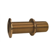 Groco THXL1000W Extra Long Thru-Hull Connector Pipe 1" NPS NPT Cast Bronze