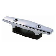 Perko Chromalex Open Base Cleat 6" Chrome Plate/Black Polym Base  1306 DP2 CHR  MD