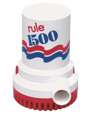 Rule 02 Non-Automatic Bilge Pump 12V 1500 GPH Fully submersible MD
