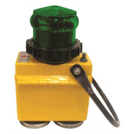 Julian Mcdermott BGLED888STAR Barge Navigation LED Light GREEN Starboard Battery