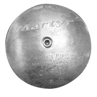 Martyr CMR03AL Anode ALUMINIUM Rudder/Trim Tab w Stainless Steel Allen Head