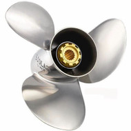 Solas 1231-105-11 Mercury 9.9-12-15-18-20-25 Stainl Steel Propeller RH 10-1/2x11