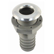 Marpac 7-0848 Thru-Hull Connector Hose ID 3/4" w Stain Steel Trim Cover Boat