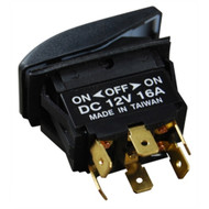 Marpac EL0076360 Euro Rocker Switch Iluminated 3-Position On-Off-O