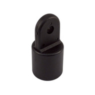 Marpac BT010110 Outside Eye End Tube 7/8" Black Nylon Top Cap Bimini Top Boat