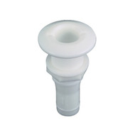 Marpac 0328 06A PK1 Thru Hull Connector Hose ID 1-1/8" White Molded Plastic  MD